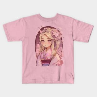 Kimono Princess Kids T-Shirt